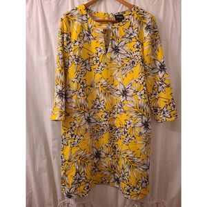 Printed floral dress